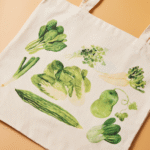 【Menmin Made】Asian Vegetable Tote Bag