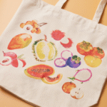 【Menmin Made】Asian Fruit Tote Bag
