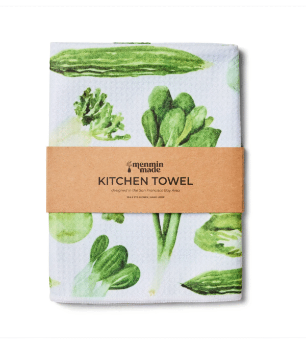 【Menmin Made】Asian Vegetable Waffle Weave Towel
